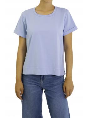 T-shirt tinta unita girocollo